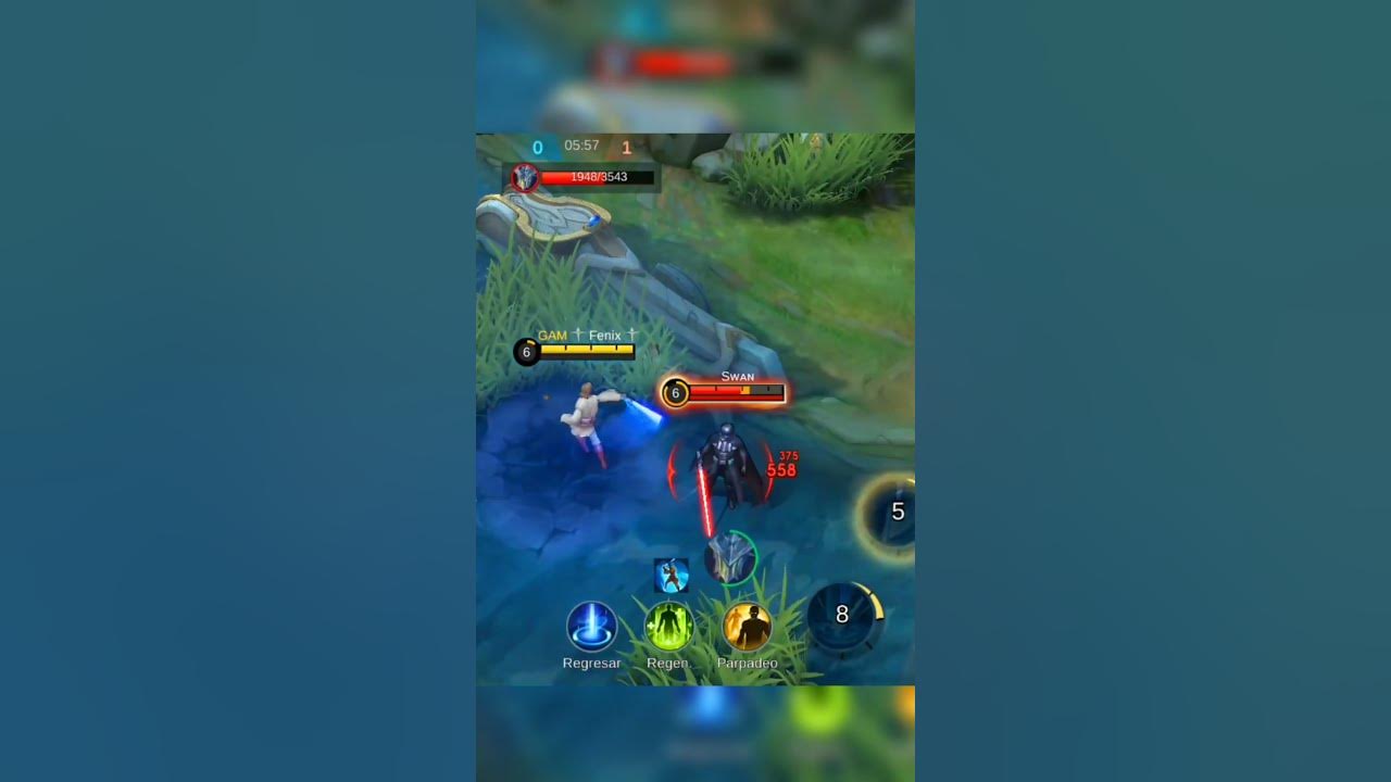 Darth vader vs Obi- Wan kenobi #mobilelegends #starwars #mlbb