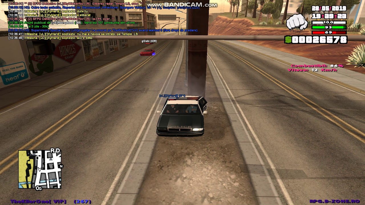 Test log LSPD rpg.b-zone.ro