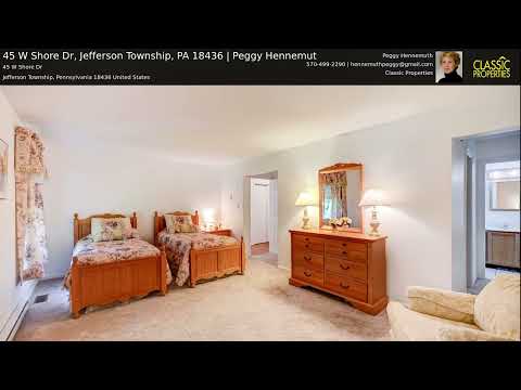 45 W Shore Dr, Jefferson Township, PA home video tour