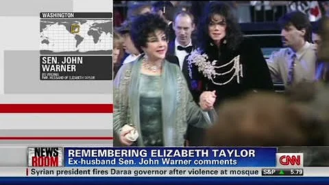 CNN: Ex-husband, Senator John Warner remembers Eli...