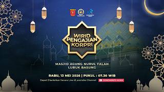 Download lagu 🔴 LIVE : Wirid Pengajian Korpri | 13 Mei 2026