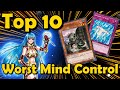 Top 10 Worst Mind Control Cards in YuGiOh