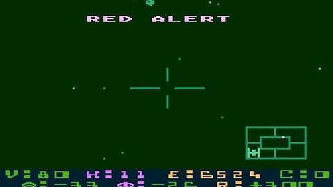 Star Raiders Atari 8 Bit