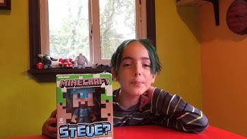 Minecraft Steve?  Diamond Edition unbovxing by not the real toneclusters