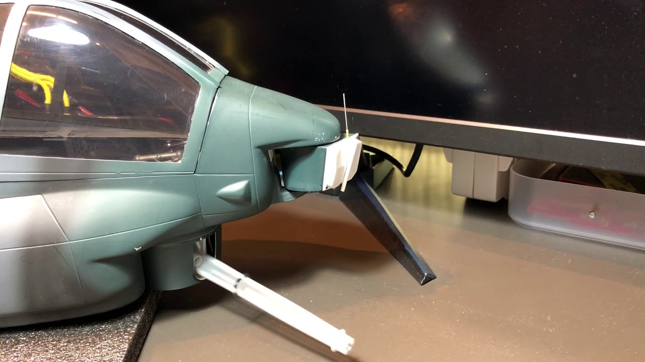 RC AH-1 Cobra DIY swivel gun turret