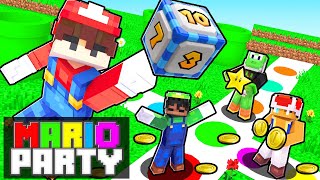 Playing Super MARIO PARTY In Minecraft!