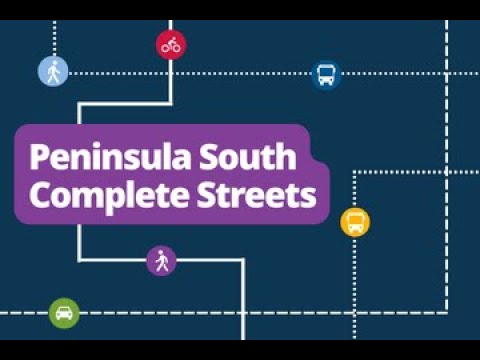 Peninsula South Complete Streets - Quick Awareness Video
