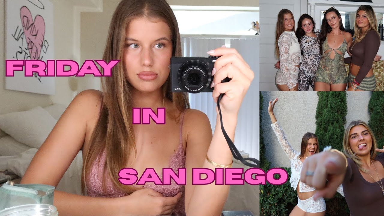 FRIDAY IN MY LIFE IN SAN DIEGO - pilates, friends & disco lines (balance is key)