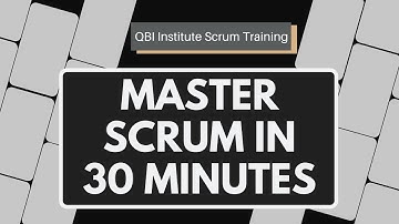 SCRUM MASTER IN 30 MINUTES | VIJAY S SHUKLA | BUSINESS ANALYST TRAINING