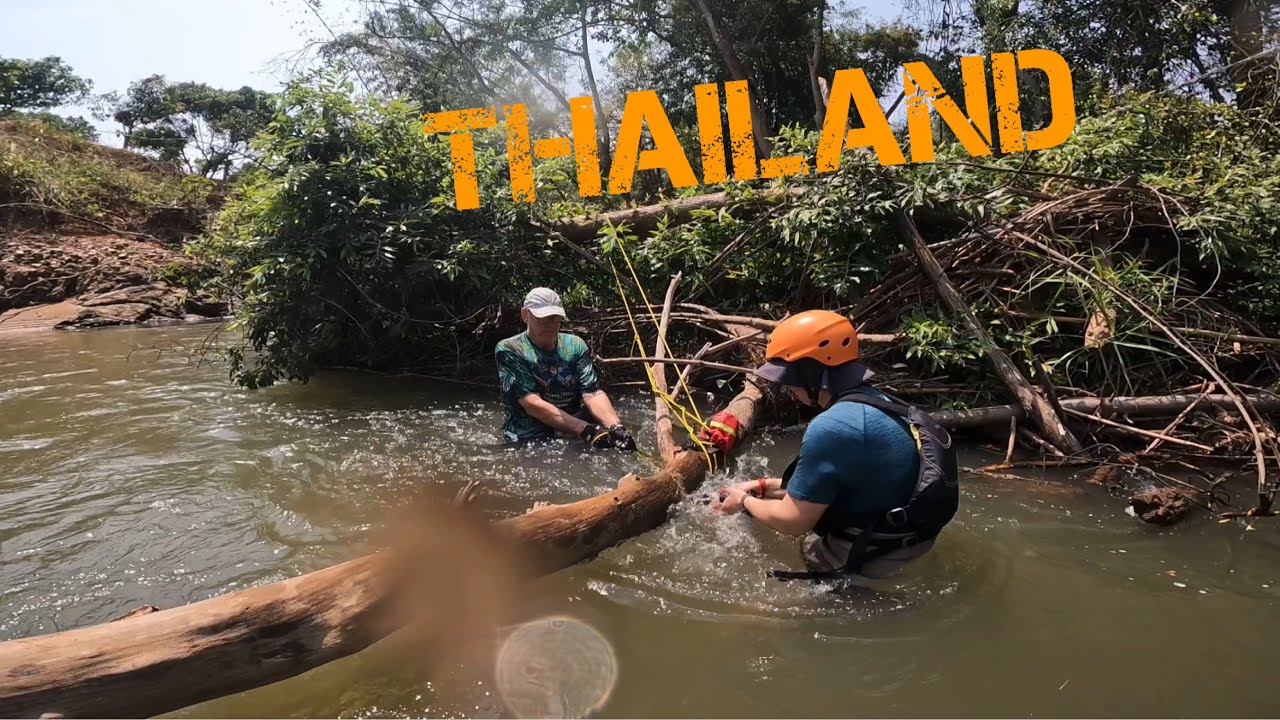 Kayaking in Chiang Mai, Thailand! (Low Water Season)