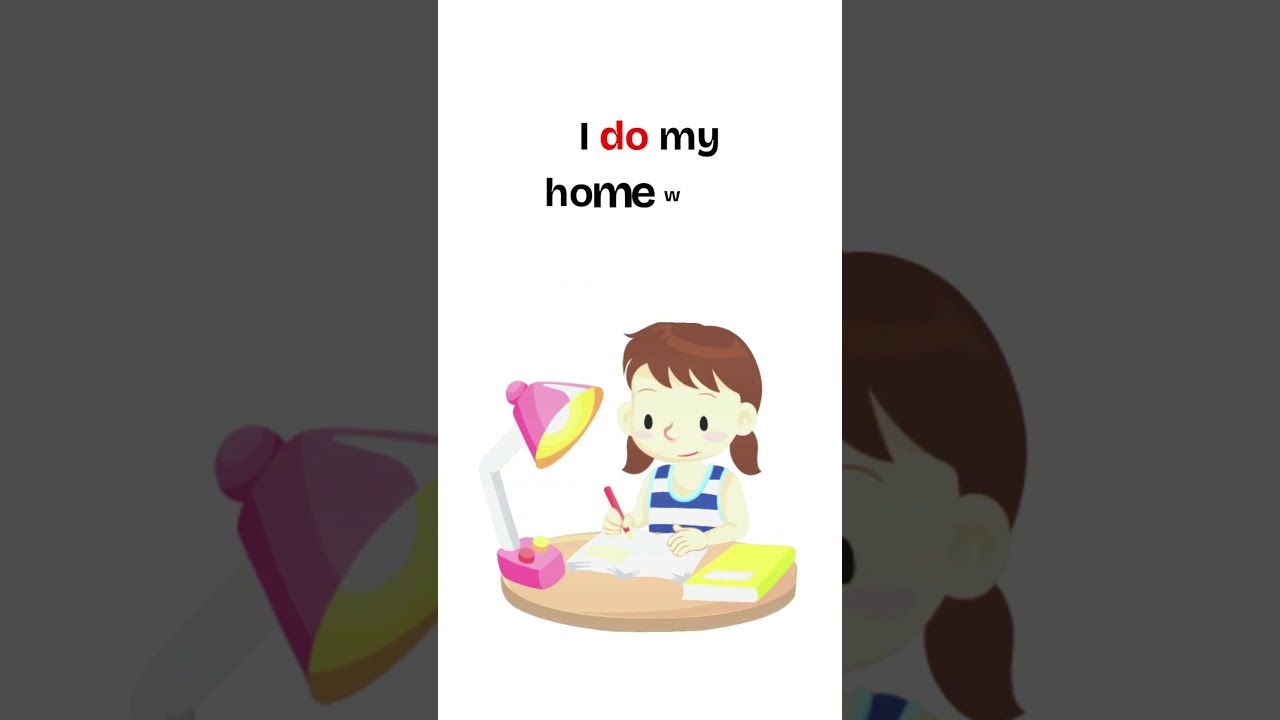 5 Things I Do After School English Englishlearningclass Shorts KidsShorts Easyenglisheveryday