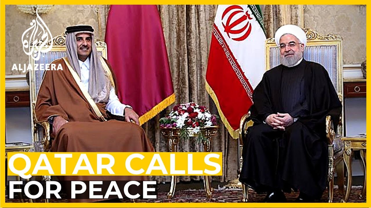 قطر تدعو إلى حل سلمي بين الولايات المتحدة وإيران