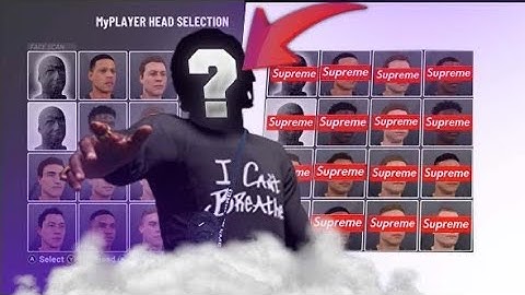 TRYHARD FACE CREATION IN NBA 2K20! HOW TO LOOK LIKE A CHEESER FAST AND EASY! LOOK GOATED!!