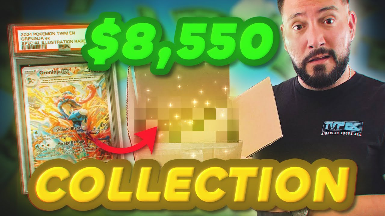I BOUGHT AN $8,500 POKEMON CARD COLLECTION WITH HIDDEN GEMS INSIDE!