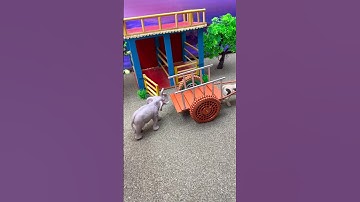 Mini tractor video mini motor water pump science project diy bullock #waterpump #327