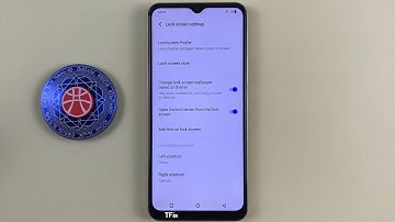 How to change the lock screen application shortcut on Vivo Y16 Android 12