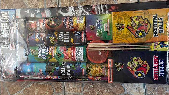 NEW FOR 2025* All American assortment Family pack Fireworks 2025