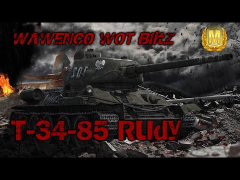 francaise pronounce T-34-85 Rudy # 3 Masteries Feat ___P3TRUS4K___ WOT Blitz