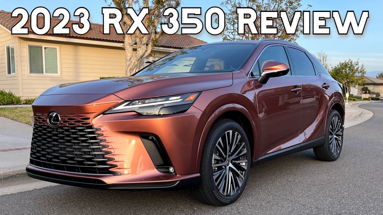 2023 Lexus RX 350 Premium + Full Review Styling, Cargo Measurements