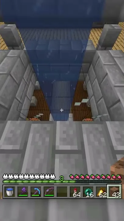 マイクラしろくるダイヤ装備vs装備なし