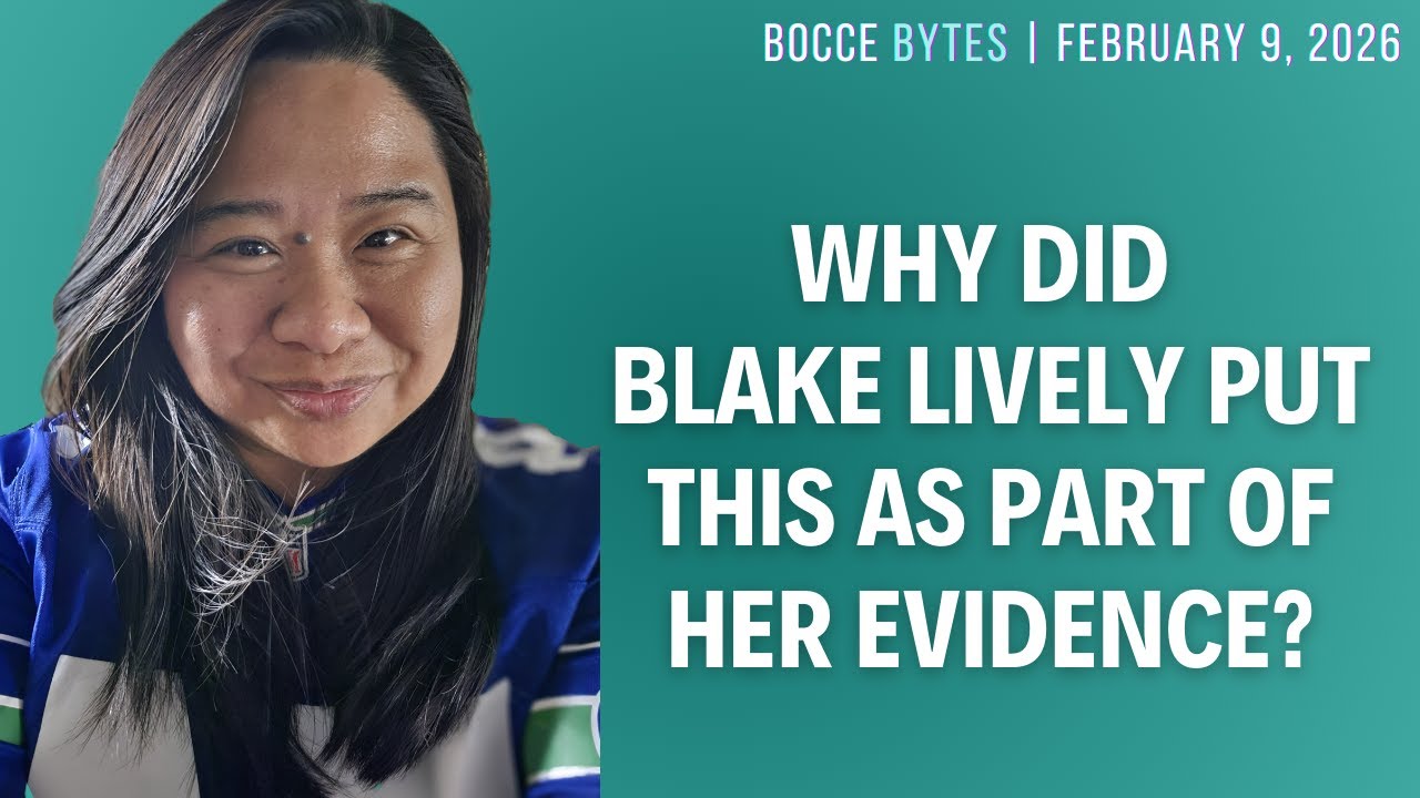 Why Did Blake Lively Put This as Part of Her Evidence? - YouTube