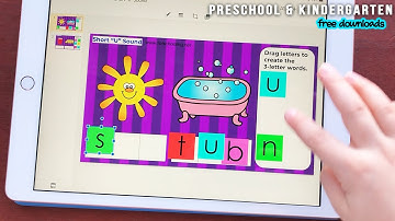 CVC WORDS - Google Slides Activities (Free Download)