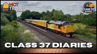 Class 37 Diaries - June 2026 - Various Class 37 Action - 4K -