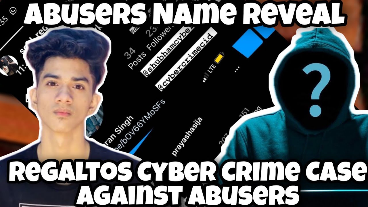 Regaltos Cyber Crime Case Against Abusers - Randoms Abusing Regaltos - Random Abusers Name Reveal