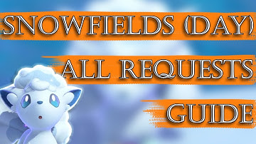 Shiver Snowfields (Day) - All Requests Guide [New Pokemon Snap]