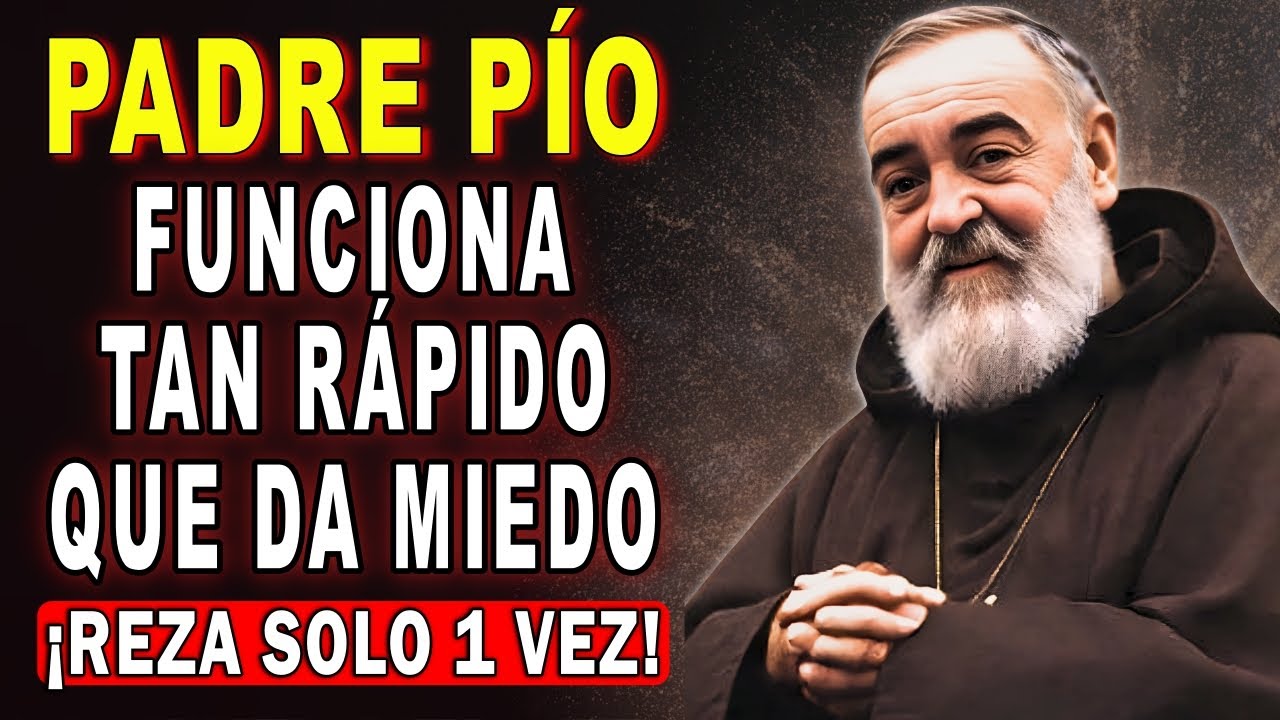 💖ORACIÓN DEL PADRE PÍO 🙏 EL MILAGRO SE MANIFIESTA INSTANTÁNEAMENTE CON ESTA ORACIÓN