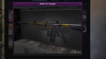 CS:GO M4A1-S Knight FN DROP