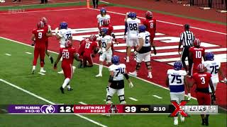 2nd half surge, Walters 6 combined TDs not enough for UNA Football at Austin Peay