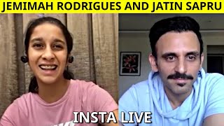 Watch Jemimah Rodrigues funny interview with Jatin Sapru | Part 1