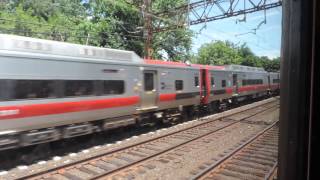 (HD) Some Leslie RS2M Horn From Metro-North M8 # 9154 & 9245 + Extra Clips