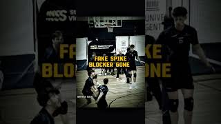 Fake Jump 🥶🔥. [subscribe] #volleyball #viral #jump #shorts #algorithm