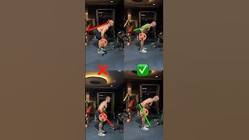 "Barbell Bent-Over Row Mistakes: How to Correct Your Form!"#shorts #fitneess #motivation