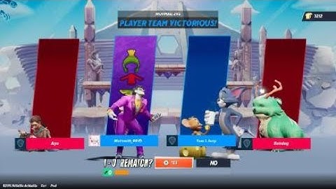 MultiVersus: Joker and Tom & Jerry vs Arya Stark and Reindog