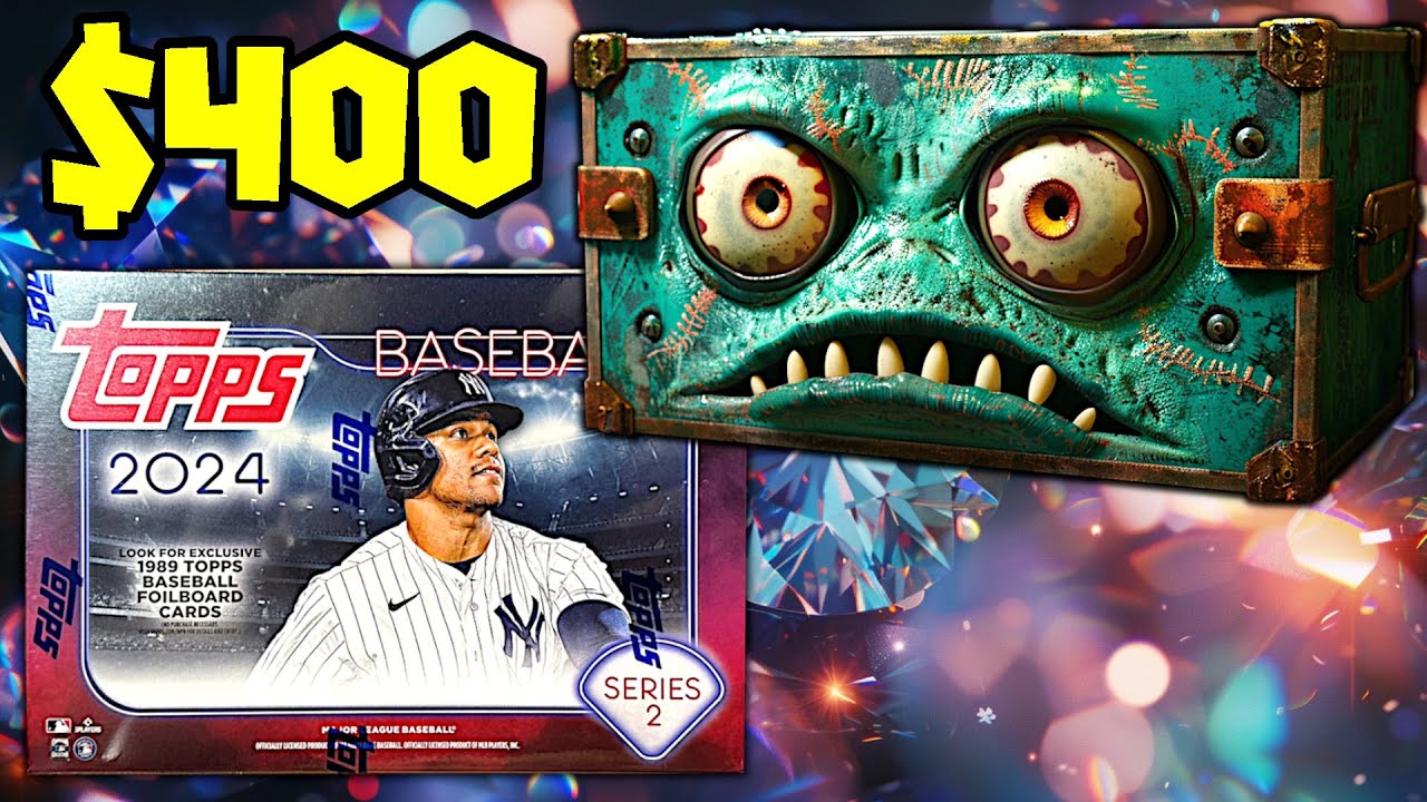Монстр-боксы заряжены!!! 2024 Topps, серия 2
