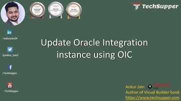 Update Oracle Integration instance using REST