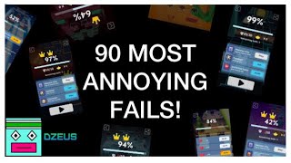 90 MOST ANNOYING FAILS IN ROLLING SKY - (Inspired By Dzeus) screenshot 4