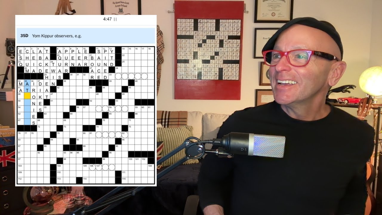 Here #39 s a Grinberg Musa Co Constructed Sunday NYT Crossword with a Here #39 s a Grinberg Musa Co Constructed Sunday NYT Crossword with a