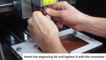 Tutorial - How to insert the engraving bit