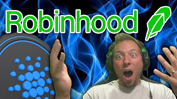 CARDANO ADA COIN - LIVE ON ROBINHOOD!!! BREAKING NEWS!!!