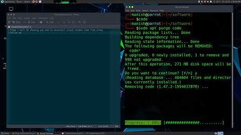 How To Uninstall Visual studio Code From Linux