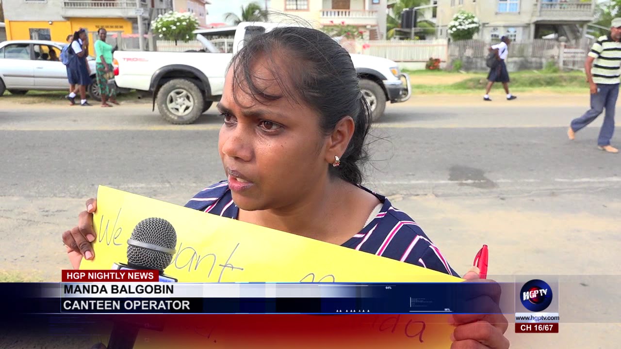CANTEEN OPERATORS FORCED TO DISCONTINUE OPERATIONS AT HOPE SECONDARY