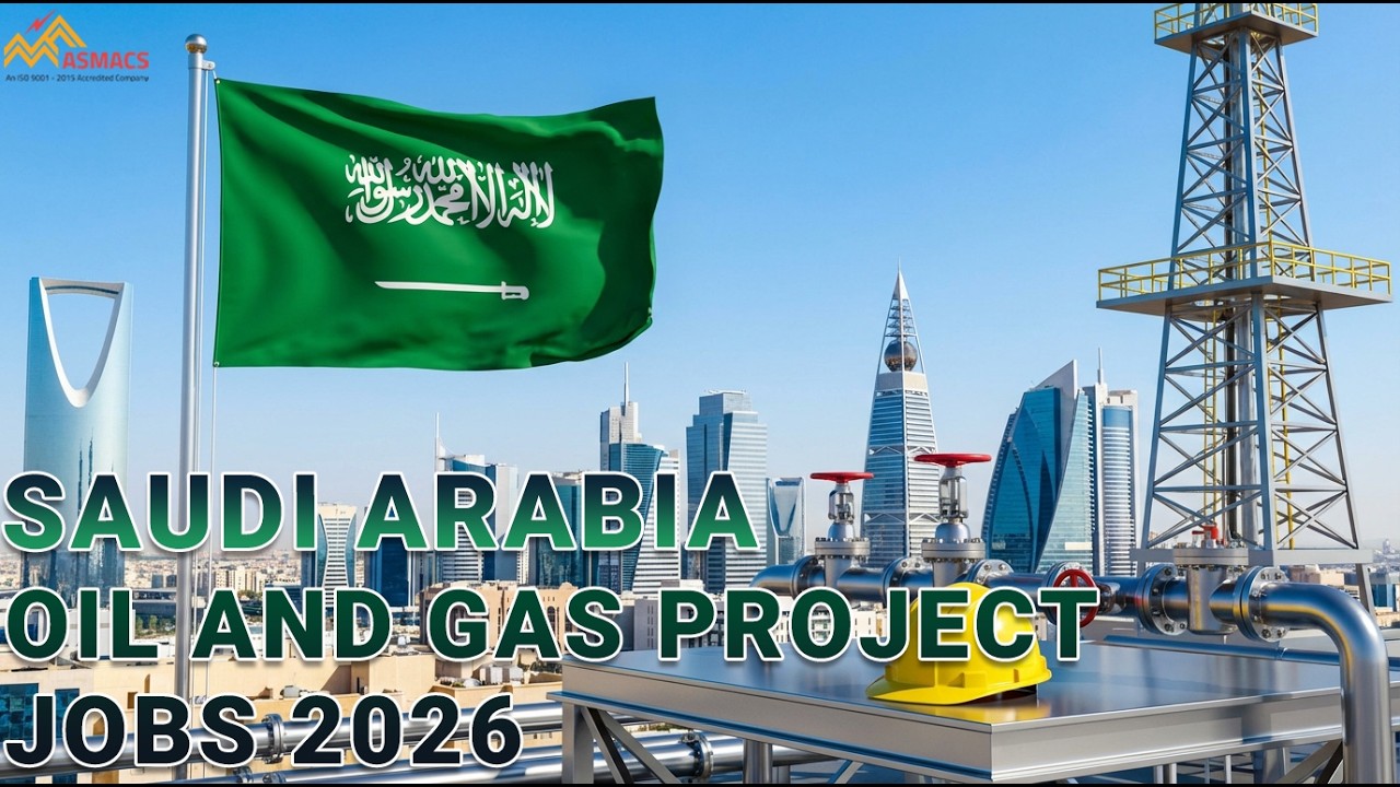 Saudi Arabia Oil & Gas Jobs 2026 | ASMACS | Immediate Visa - YouTube