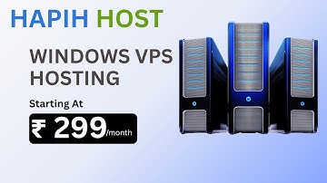 Fast & Secure Windows VPS Hosting at ₹299/mo – Boost Your Business with Hapih Host!