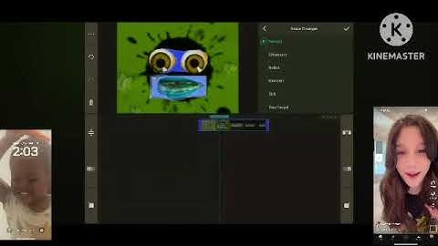 How to make lost effect on KineMaster in lost effect 