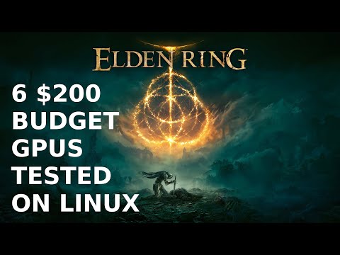 6 budget GPUs tested in Elden Ring on Linux
