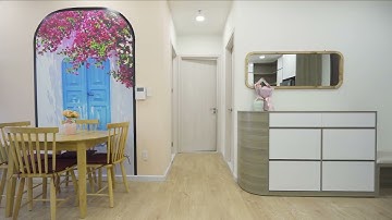 [Video nội thất] Ngắm nội thất căn hộ 2 phòng ngủ Compass One Bình Dương